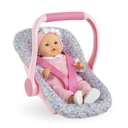 Marsupio porta-bambole floreale per bambole da 36 e 42 cm