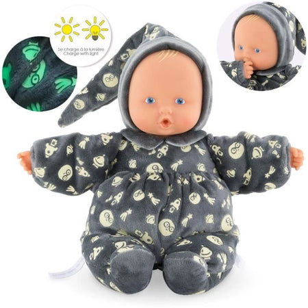 COROLLE - Mon Doudou Corolle - Babipouce si illumina nella notte - 28 cm - Dalla nascita