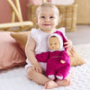 Doudou - COROLLE - Babipouce Rose Grenadine - 28 cm - profumo di vaniglia - dalla nascita