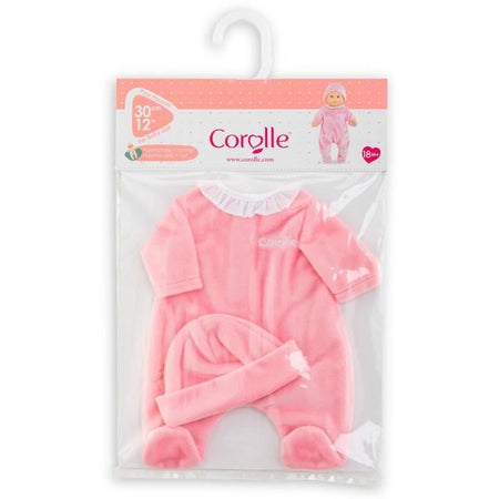 Pigiama e cappello rosa - COROLLE - Abbigliamento - Per bambola da 30 cm - Dai 18 mesi