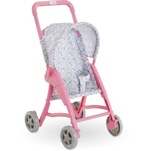 Accessori per bambole - COROLLE - Passeggino floreale - per bambola da 30 cm - da 18 mesi