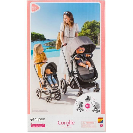 Cybex X Corolle Combo 3 in 1 passeggino per neonati di 36 cm e 42 cm