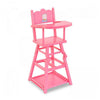 Corolle - sedia alta rosa - Accessorio per pasti - per Poupon 36 e 42 cm - 3 anni