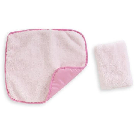 Accessori per bambole - COROLLE - Set culla in peluche rosa - per bambole da 36 e 42 cm - da 3 anni