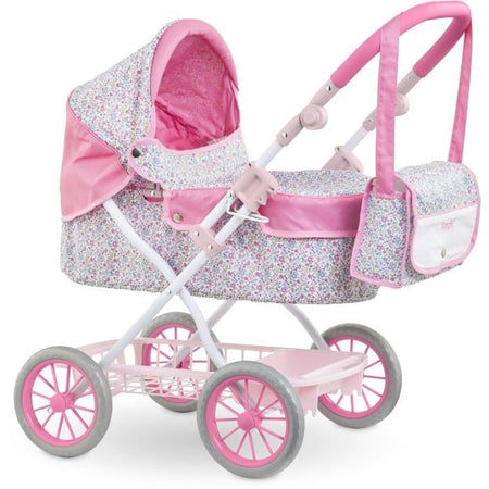 Accessori per bambole - COROLLE - Carrozzina floreale - per bambole da 36 a 52 cm - da 3 anni