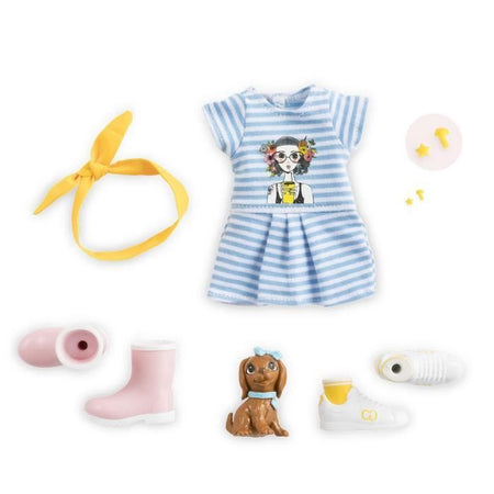Corolle Girls - Nature and Adventure Zoé Box - Mannequin Doll - 6 Accessori - 28 cm - 4 anni