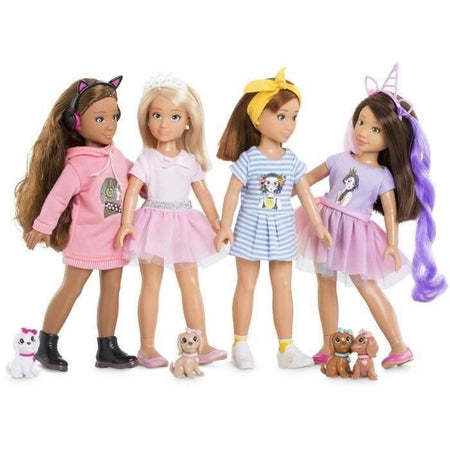 Corolle Girls - Nature and Adventure Zoé Box - Mannequin Doll - 6 Accessori - 28 cm - 4 anni