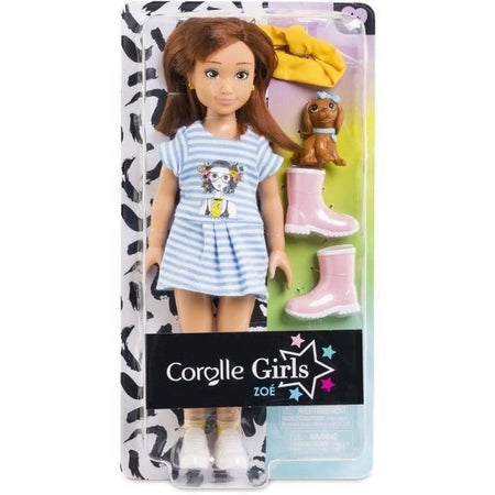 Corolle Girls - Nature and Adventure Zoé Box - Mannequin Doll - 6 Accessori - 28 cm - 4 anni