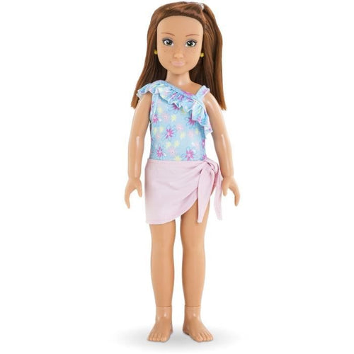 Box Zoé in spiaggia COROLLE GIRLS - bambola manichino - 5 accessori - 28 cm - A partire da 4 anni