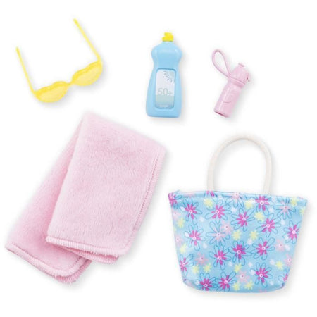 Box Zoé in spiaggia COROLLE GIRLS - bambola manichino - 5 accessori - 28 cm - A partire da 4 anni