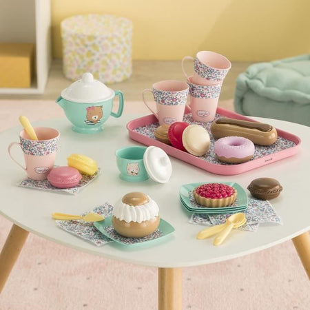 Accessori per neonati - COROLLE - La mia dinette per il tè e gli spuntini - 30 accessori - da 18 mesi