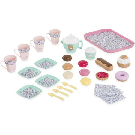 Accessori per neonati - COROLLE - La mia dinette per il tè e gli spuntini - 30 accessori - da 18 mesi