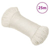Cordino Nylon Bianco Galleggiante Mt 25