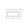 Cornice A Tre Moduli Mm.198X78