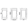 Cornice Terminale Dx/Sx