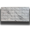 Pannelli 3D Rivestimento a parete in PVC effetto MARMO CARRARA 95x48cm Realistici, isolanti, idrorepellenti.