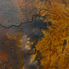 pannello rivoluzionario di Rivestimento interno-esterno in VERA PIETRA CORTEN flessibile 305x122x0,3cm NERO