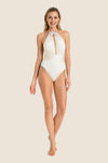 Costume intero con spilla crochet | TWINSET