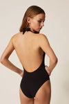 Costume intero con ricamo palma | TWINSET
