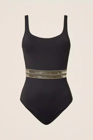 Costume intero con ricamo paillettes | TWINSET
