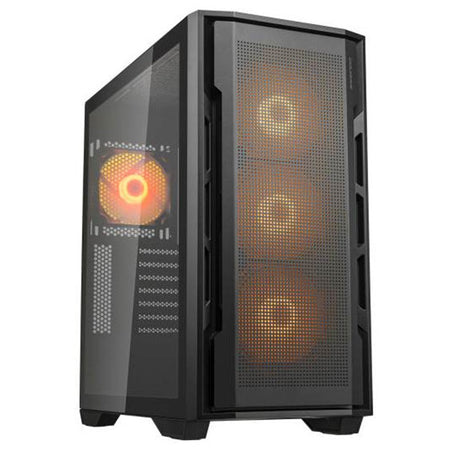 COUGAR UNIFACE RGB (BLACK) - PC CASE MID TOWER - VENTOLA RGB 3*120 + 120mm