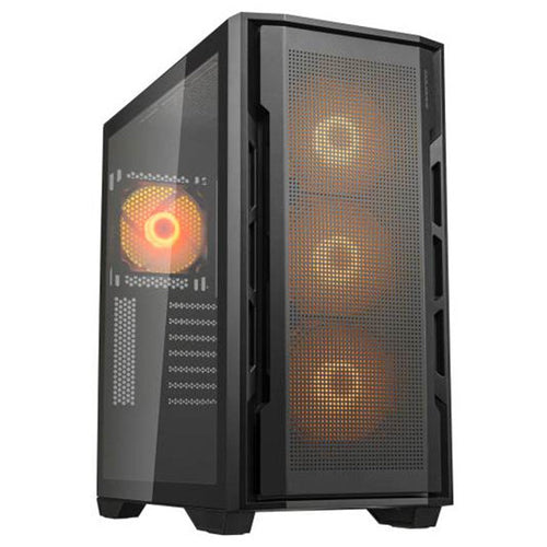 COUGAR UNIFACE RGB (BLACK) - PC CASE MID TOWER - VENTOLA RGB 3*120 + 120mm