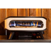 Forno pizza a gas 17 - COZZE - 90426 - Rotativo - Termometro e porta integrati
