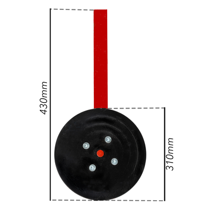 Avanvomere completo con disco 310mm e braccio 500x300mm