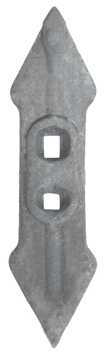 Vomerina reversibile curva 260x70x7mm per ancora estirpatore