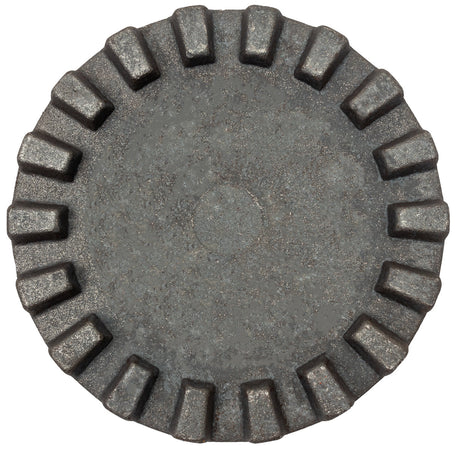 Piastra dentata per ruspa livellatrice Ø 186mm senza foro