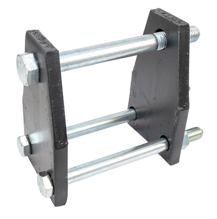 Staffa bilama completa per molla chisel 55x25,telaio 100x100