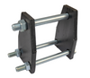 Staffa bilama completa per molla chisel 55x25,telaio 100x100