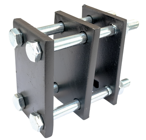 Staffa completa per molla 30x30 trave 80x80