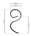 Molla flex per vibrocoltivatori 32x10mm