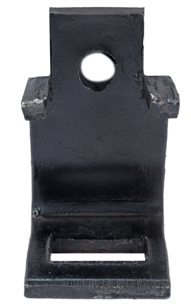 Staffa per molla flex h 27,sezione 50x8 confezione da 25 pezzi