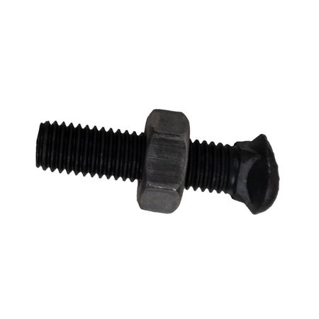 Bullone testa ovale M10x45 con dado confezione da 100 pezzi