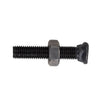 Bullone testa ovale M10x55 con dado