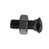 Bullone testa ovale M10x30 con dado confezione da 50 pezzi