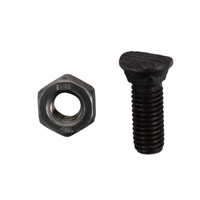 Bullone testa ovale M10x30 con dado confezione da 50 pezzi