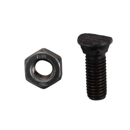 Bullone testa ovale M10x30 con dado confezione da 50 pezzi