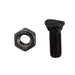 Bullone testa ovale M10x30 con dado confezione da 50 pezzi
