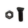 Bullone testa ovale M10x30 con dado confezione da 50 pezzi