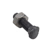 Bullone testa ovale M10x38 con dado confezione da 50 pezzi