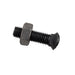 Bullone testa ovale M10x38 con dado confezione da 50 pezzi