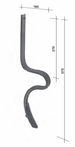Molla rompitraccia con vomere 32x10mm