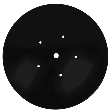 Disco frangizolle per aratro con ø 610mm spessore 6mm e foro centrale di 26mm