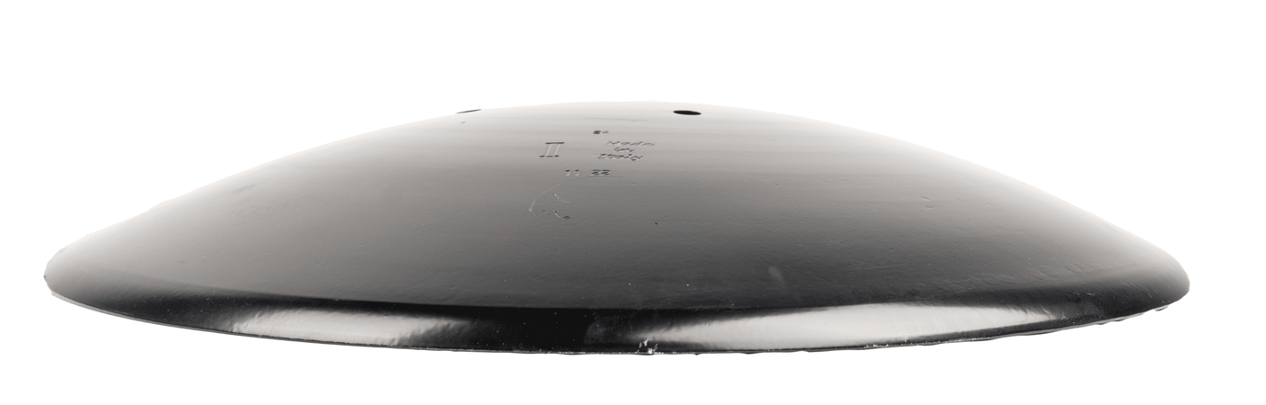 Disco frangizolle per aratro con ø 610mm spessore 6mm e foro centrale di 26mm