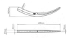 Dente per benna pesante lunghezza 600mm larghezza 56mm