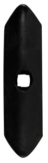 Vomere reversibile dritto 40x5x135mm per molla rompitraccia