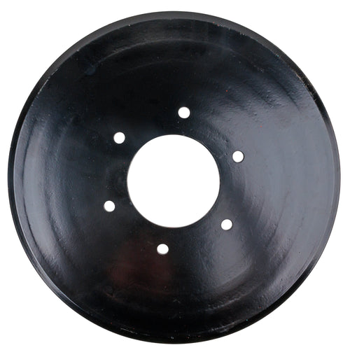 Disco piano liscio per frangizolle Ø 400mm spessore di 6mm con fori cilindrici